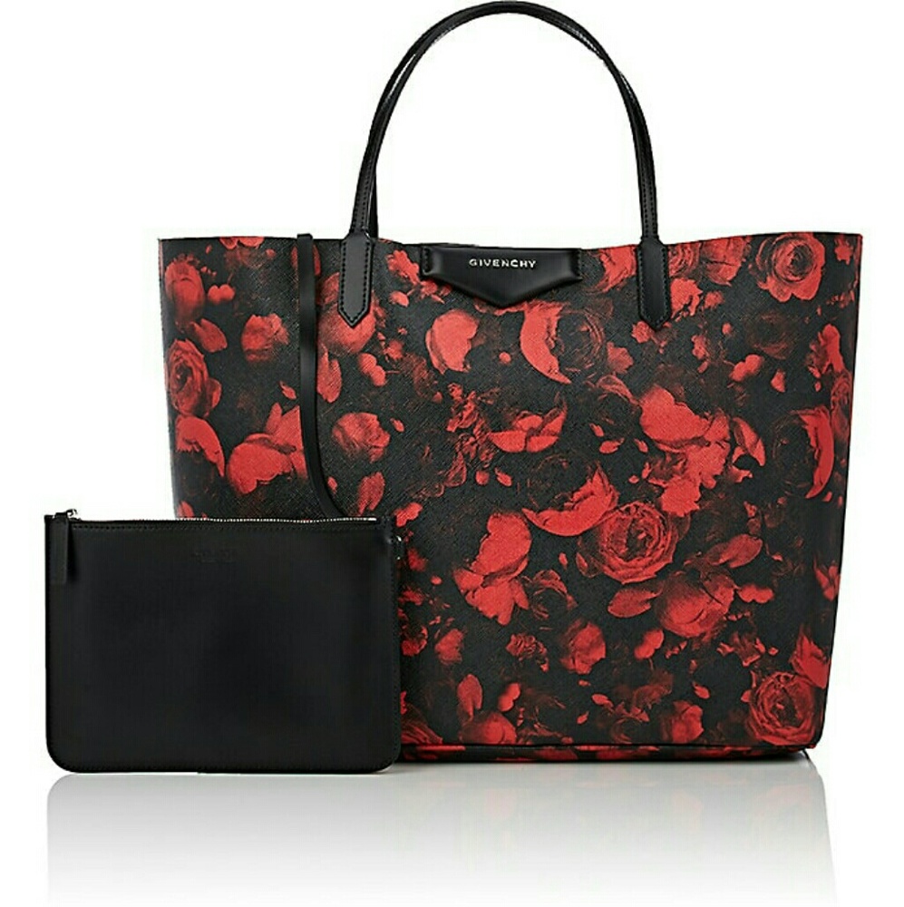 Givenchy Rose Print Antigona Tote
